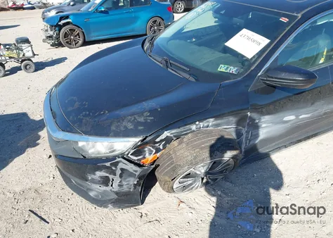 2016 Honda Civic Ex-L from USA, damaged, VIN 19XFC1F83GE022970